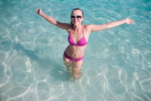 Zwemmen en sporten met de Divacup tijdens je vakantie